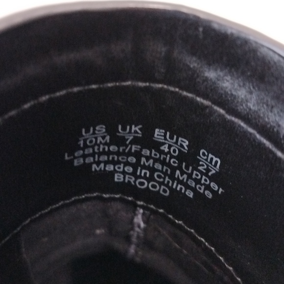 Franco Sarto Size 10 Black Leather Brood Chelsea Boots - Picture 9 of 11